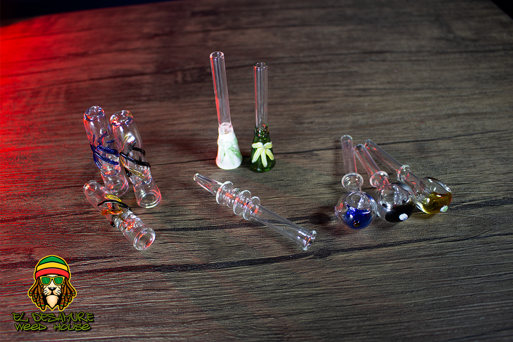 Pipas En Vidrio Pequeña